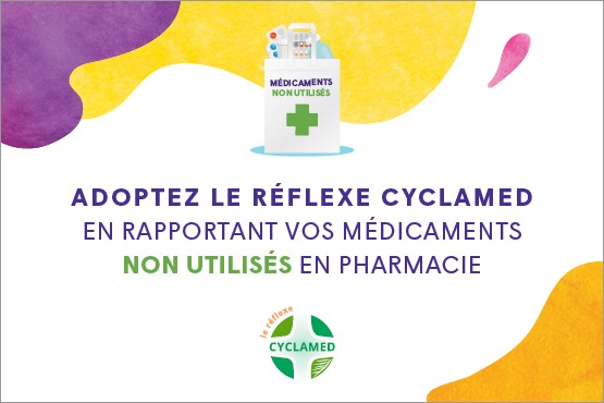 Semaine européenne de réduction des déchets : trions nos médicaments non utilisés !